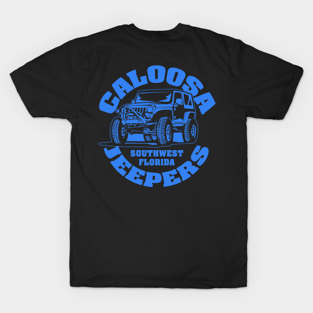 Light Blue Vertical Logo by Caloosa Jeepers 